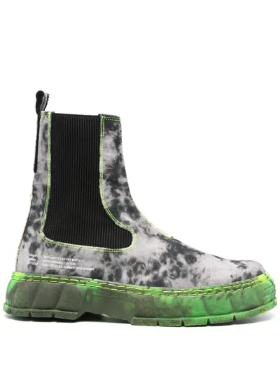 Viron Gray 1997 Chelsea Boots In 91p Tie-dye