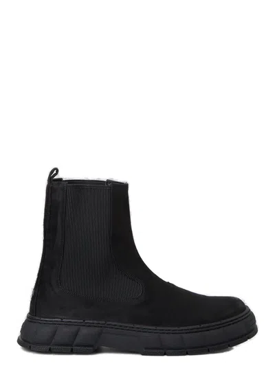Viron Black Paradigm Boots In 990 Black