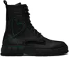 VIRON BLACK 1992 HEART CORN BOOTS