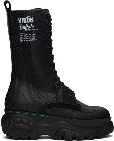 Viron Black Buffalo Source Edition Fibre Boots In 990 Black