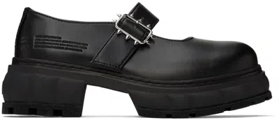 Viron Black Impulse Oxfords In 990 Black