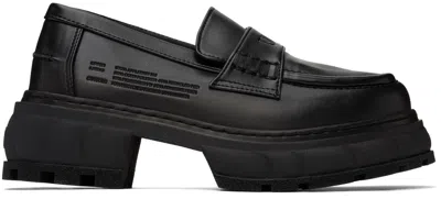 Viron Black Quantum Loafer In 990 Black