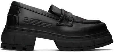 Viron Black Quantum Loafers In 990 Black