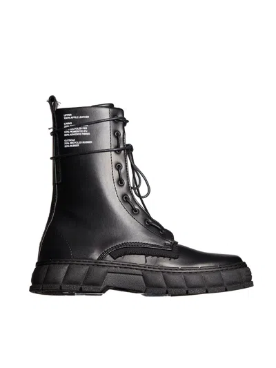 Viron Women's Appleskin Boot With Zip In Black