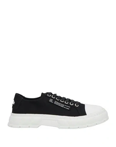 Viron Virón Man Sneakers Black Size 9 Recycled Cotton, Viscose