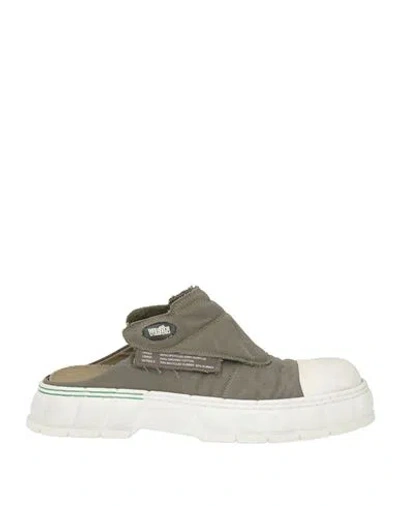 Viron Virón Man Sneakers Military Green Size 10 Textile Fibers
