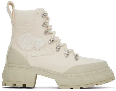 Viron Off-white Disruptor Boots In 200 Beige