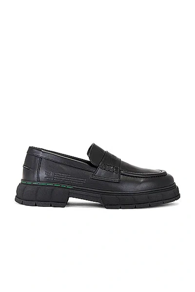 Viron Progres Loafer In Black Apple