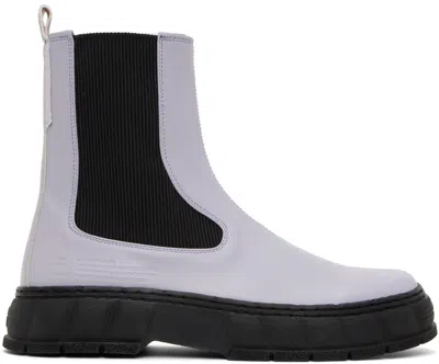 Viron Purple 1997 Chelsea Boots In 600 Purple