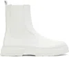 Viron White 1997 Chelsea Boots In 100 White