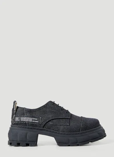 Viron X Ln-cc Alter Denim Shoes In Black