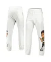 VIRTUAL THREAD UNISEX WHITE THE BOONDOCKS BIG FACE RILEY JOGGERS