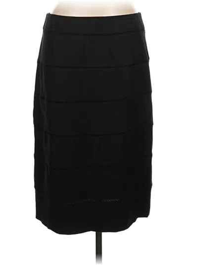 Pre-owned Virtue Formal Skirt In Black