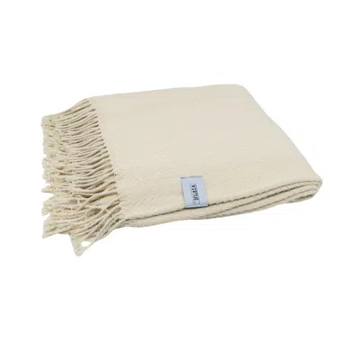 Virtue Neutrals Beige Cotton Blanket In Sand