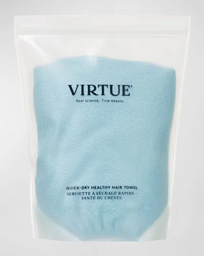 Virtue Quick-dry Healthy Hair Towel In White