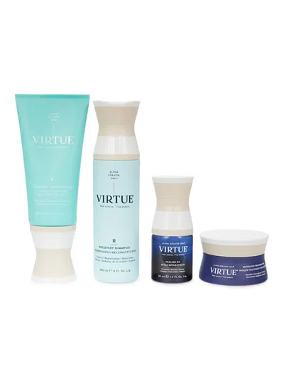 Virtue Women's 4-piece Hair Care Set In White