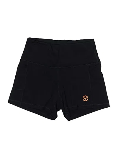 Pre-owned Virus Action Sport Performance Athletic Shorts In Black