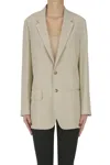 Vis-a-vis Oversized Blazer In Gray