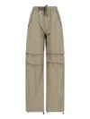 Vis-a-vis Vis A Vis Wide Trousers Vis A Vis In Green In Green