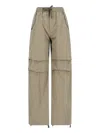 Vis-a-vis Vis A Vis Wide Trousers Vis A Vis In Green In Green