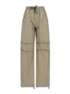 Vis-a-vis Vis A Vis Wide Trousers Vis A Vis In Green In Green