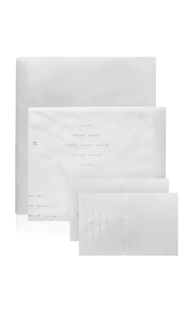 Vis-a-vis Paris 1930 Satin Queen Bedding Set In Multi