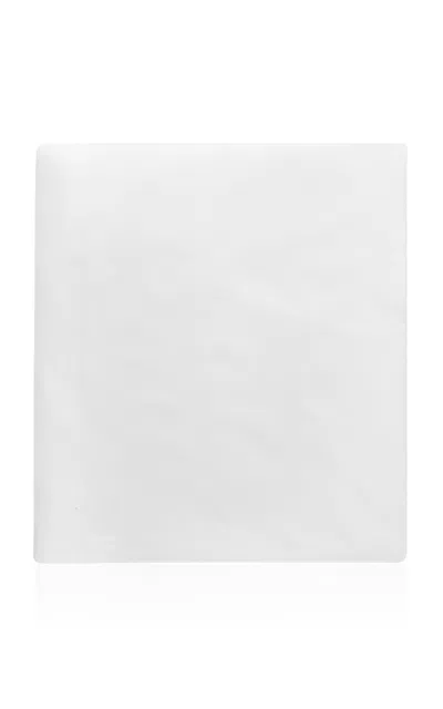 Vis-a-vis Paris Pomponette Queen Cotton Percale Fitted Sheet In Multi