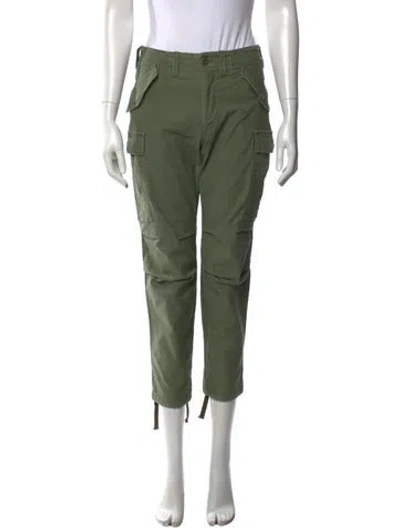 Pre-owned Vis-a-vis Straight Leg Pants In Green