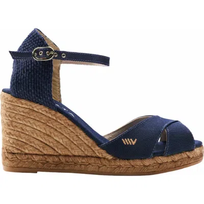Viscata Aiguablava Canvas Espadrille Sandal Wedges