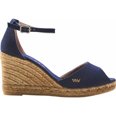 Viscata Aiguafreda Canvas Espadrille Sandal Wedges