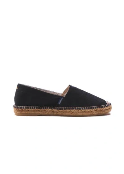 Viscata Barceloneta Canvas Espadrilles In Black