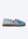 Viscata Barceloneta Mediterranean Dreams Canvas Espadrilles Flats In Multi