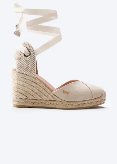 Viscata Culip Canvas Espadrille Wedges In Multi
