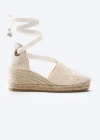 Viscata Bisbe Archive Crochet Espadrilles Platforms In Multi