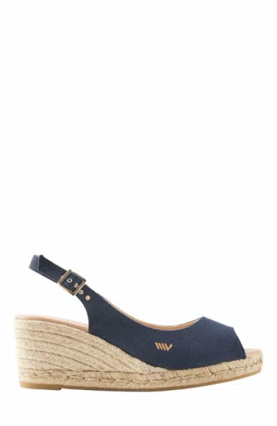 Viscata Gavina Canvas Espadrille Sandal Wedges