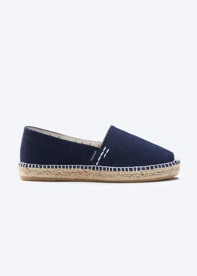 Viscata Llafranc Canvas Espadrille Flats In Blue