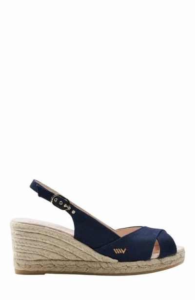 Viscata Llansa Canvas Espadrille Sandal Wedges