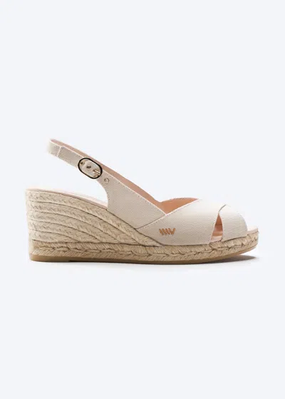 VISCATA LLANSA CANVAS ESPADRILLE SANDAL WEDGES