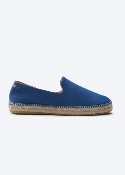 Viscata Portbou Limited Edition Canvas Men's Espadrilles In Blue