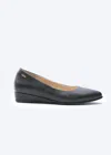 Viscata Roma Leather Flats In White