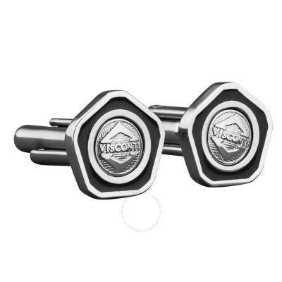 Visconti Cufflinks Divina Proporzione In Silver-tone