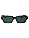 Vision Of Super -mbk/g15 Matte Black Green Acetate Sunglasses In Green