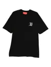 Vision Of Super T-shirt With Angel Print On The Back In Black