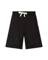 Vision Of Super Flame-embroidered Track Shorts