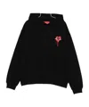 Vision Of Super Black Hoodie With Puff Print On In Black