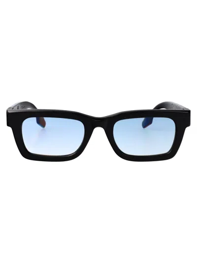 Vision Of Super -bs/sky Black Faded Blue Acetate Sunglasses