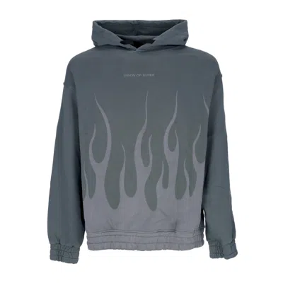 Vision Of Super Corrosive Flames Hoodie Balsam Green Men's Hoodie