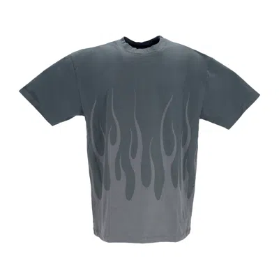 Vision Of Super Corrosive Flames Men's T-shirt Tee Balsam Green