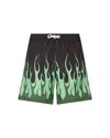 Vision Of Super Costume Nero Con Doppia Fiamma In Black