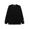 Vision Of Super Embroidered-logo Cotton Sweatshirt